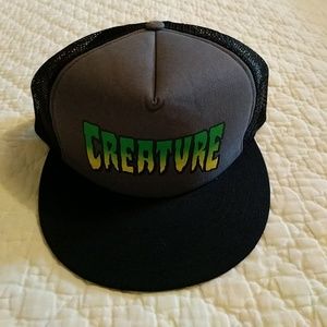 Nwot Creature skateboard hat.